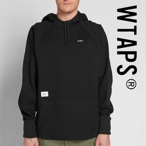WTAPS Black Thumbsucker Hoodie / Hoody size X 01